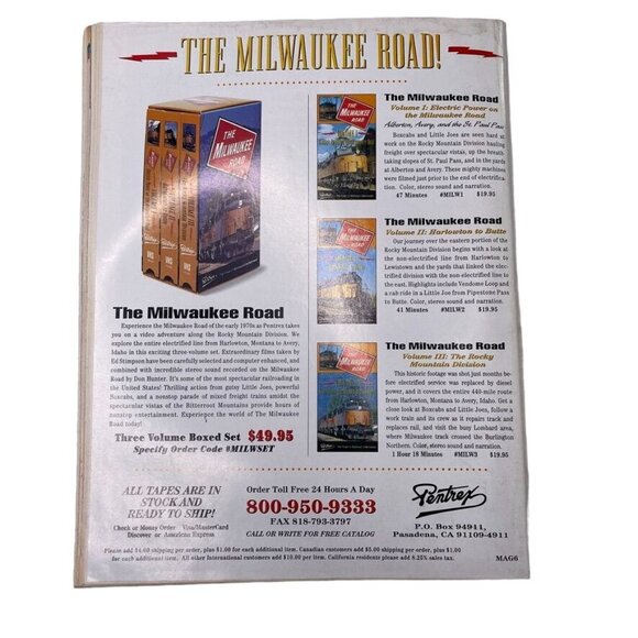 Trains Magazine of Railroading April 1996 Vol 56 No 4 Santa Fe Mystique u - Picture 3 of 10